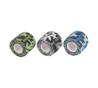 HONITANO Vendaje De Camuflaje Elástico 3 Pcs Tejido No Tejido Transpirable Sin Adhesivo Para Supervivencia Deportiva Protección Corporal Muñeca Tobillo Dedo Ciclismo