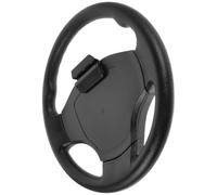 HONITANO Volante para Carrito de Golf de 14 Pulgadas Volante de Poliuretano Resistente Negro Repuesto Compatible Club Car Accesorio Ergonómico para Control y Manejo Deportivo