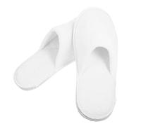 HONITANO Zapatillas Antideslizantes Blancas de Coral para Spa Reutilizables y Portátiles para Huéspedes Hotel Viaje Pedicura y Uso Doméstico para Hombres y Mujeres
