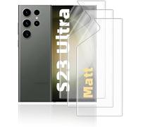 HonJenSeoa Película de hidrogel mate para Samsung Galaxy S23 Ultra, 3 Piezas TPU Protector Pantalla Mate, Antirreflectante, Antihuellas, Antideslumbrante