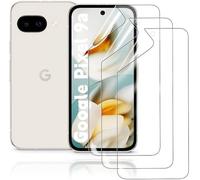 HonJenSeoa Protector de pantalla de película de hidrogel para Google Pixel 9a, 3 Piezas película protectora de TPU suave transparente HD Curva Sin Burbujas 3D de Cobertura Completa