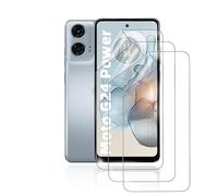 HonJenSeoa Protector de pantalla de película de hidrogel para Motorola Moto G24 Power, 3 Piezas película protectora de TPU suave transparente HD Curva 3D de Cobertura Completa Sin Burbujas