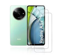 HonJenSeoa Protector de pantalla de película de hidrogel para Xiaomi Redmi A3x, 3 Piezas película protectora de TPU suave transparente HD Curva 3D de Cobertura Completa Sin Burbujas