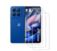 HonJenSeoa Protector de Pantalla Hidrogel para Motorola Moto G47, 3 Piezas | HD transparente, tacto preciso, antiarañazos, huella dactilar, reconocimiento facial, autorreparable, compatible con funda