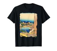 Honjo Tatekawa Hokusai Vintage Retro Arte Japonés Camiseta
