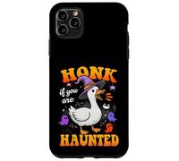 Honk If You Are Haunted Goose Fun Spooky Halloween Carcasa para iPhone 11 Pro MAX