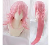 Honkai Impact 3 3rd Cosplay Wig Yae Sakura Pink 120cm Long Straight Synthetic Hair