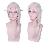 Honkai Impact 3 Cosplay Wig Bronya Zaychik Kiana Kaslana Fuka Yae Sakura Theresa Apocalypse Braiding Ponytails Long Fake Hair OneSize mixsilverpink