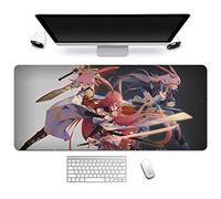 Honkai Impact 3rd. Anime Alfombrillas de Ratón - Gaming Mousepad 900x400mm, 3mm Base de Goma Antideslizante, Superfície con Textura Especial, Compatible con ratón láser y óptico, para PC y Laptop, L