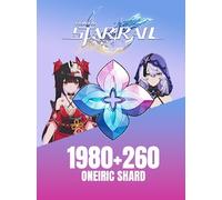 Honkai: Star Rail 1980 + 260 Oneiric Shards - GLOBAL