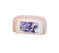 Honkai:Star Rail - Estuche para lápices de gran capacidad, con diseño de dibujos animados, bolsa para insignia, llavero y bolígrafo, Estilo 17., Caricatura