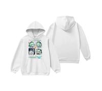 Honkai: Star Rail Huohuo Sudadera Unisex con Capucha para Hombres Moda Anime Cosplay Sudaderas con Capucha Chaqueta para Adultos Jóvenes