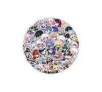 Honkai: Star Rail - Pegatinas de anime para niños, para portátil, botellas de agua, bicicleta, monopatín (60 unidades)