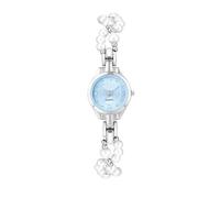 HONKERW Reloj de Pulsera Elegante y Delicado Reloj de Cuarzo for Mujer, Pulsera de Perlas de Lujo, Reloj de Pulsera de Moda for Mujer con Cadena Ajustable Relojes(BLU)