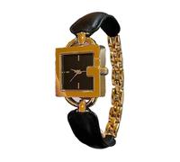 HONKERW Reloj de Pulsera Reloj clásico de Cuarzo Cuadrado con Correa de Cuero for Mujer, Resistente al Agua, cumpleaños o Vacaciones. Relojes(Noir)