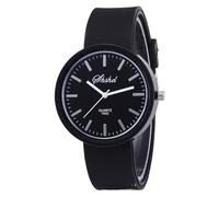HONKERW Reloj de Pulsera Relojes for Estudiantes, Relojes analógicos de Cuarzo, Relojes Impermeables, Relojes de Pulsera for Mujer con Correa de Silicona, adecuados for niños y niñas. Relojes(BLU)