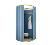 HONKERW Vestidor móvil Temporal portátil, Centro Comercial Plegable, Simple Probador