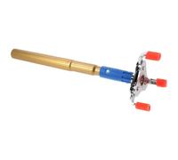 HONMEET 1 Juego de Herramientas para Cambiar detectores de Humo de Techo con Poste de 14,6" - Dispositivo de Montaje y desmontaje para Equipos contra Incendios, transductor de Humo tamaño S