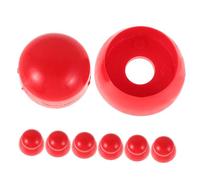 HONMEET 10 Piezas de Tuercas Plásticas Seguras para Equipos Cubiertas Protectores de Pernos Resistentes para Parques y Jardines Protección Infantil Confiable para Tornillos