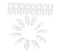 HONMEET 100 Piezas Push-in Soft Silicone Glasses Nose Bridge Pads Anti-slip Cushions For Eyeglasses Sunglasses Easy Installation Compatible With Various Frames