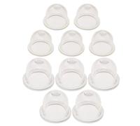 HONMEET 10piezas Bombilla Cebadora de Carburador para Cortacésped y Motosierra de Pequeño y Grande Repuesto de Plástico Resistente Compatible con Desbrozadora y Máquina Recogedora de