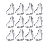 HONMEET 12 Piezas Ángulo Anticolisión De Gota De Agua Protector De Parachoques De Mesa Topes De Esquina Para Muebles Parachoques De La Puerta Del Coche Cuna Proteccion Bebé Gel De Sílice