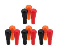 HONMEET 12 Puntas de Flecha de Goma Blanda Punta Roma de 8mm, Paquete de 12 Piezas, Ideales para Entrenamiento y Juegos Seguros para Práctica de Tiro Arco