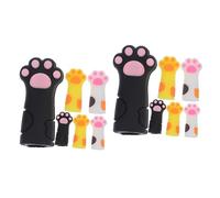 HONMEET 12 Uds Tijeras Para Piel Muerta Funda Protectora Pinza Cubierta Funda Protectora Cortador De Cutícula Mango Cubierta Uñas De Los Pies Herramientas De Manicura Cubierta Herramienta