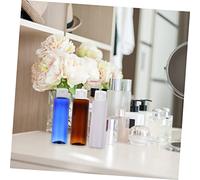 HONMEET 1juego Botellas De Viaje Reutilizables De Impermeables y Prueba De Fugas Para Lociones y Champús Para Uso Exterior y Cosméticos