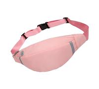 HONMEET 1pieza Mochila De Cintura Femenina Ligera y para Fitness y Senderismo para y Mini Bolsa para Teléfono Color Rosa