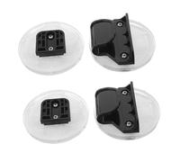 HONMEET 2 Juegos Conectores Retráctiles de Plástico para Extensión de Corralito Soporte Estable y Fácil Instalación para Escaleras y Pasillos