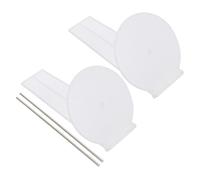 HONMEET 2 Piezas Modelo Científico de Reloj de Sol de Plástico Reloj Solar Educativo para Estudio Geográfico Instrumento Antiguo para Medir el Resistente y Reutilizable para Decoración y