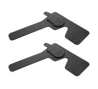 HONMEET 2 Piezas Oclusor Ocular Negro de Plástico Portátil para Examen Visual, Accesorio Óptico Bloqueador de Luz Adecuado para Optometristas y Pruebas Oculares