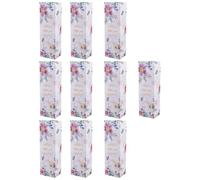 HONMEET 20 piezas Caja para Galletas y Nougat de Papel Floral Unidades Diseño Adorable con Letras Thank You Resistente para Repostería y Fiestas como Acción de Gracias y Cumpleaños