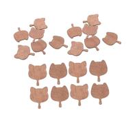 HONMEET 20 Piezas Mini Dollhouse Wooden Cutting Boards Realistic Micro Scene Trays For Creative Role Play Wood Material For Miniature Kitchen Accessories and Home Decoration