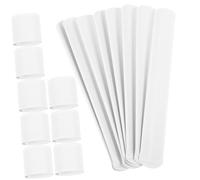 HONMEET 20 piezas Pulseras DIY Blancas para Pulseras Slap Elásticas y Duraderas para Cumpleaños Fiestas y Manualidades Personalizables para Niñas