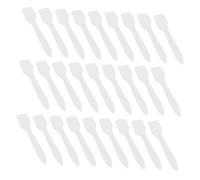 HONMEET 200 piezas Unidades de Cucharas Transparentes para Mascarilla Facial Herramienta Práctica para Aplicación de Crema y Cosméticos Diseño Duradero para Uso Belleza y Cuidado Facial