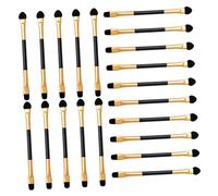 HONMEET 20piezas Brochas De Maquillaje Para De Pinceles De Sombra De Aplicadores De Maquillaje Doble Cabeza Para Difuminar y Resaltar De y Reutilizables