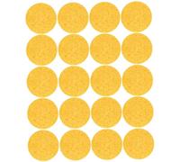 HONMEET 20piezas De Polvo De Algodón Pulpa De Madera Para Maquillaje Esponjas De Maquillaje Redondas Para Base Esponja De Celulosa Natural Para Lavar El Rostro