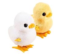 HONMEET 2piezas Juguete De De Animal De Viento y Gallina De Peluche Juguete Educativo para Diseño De Cartoon para Actividades Físicas y Desarrollo De Habilidades