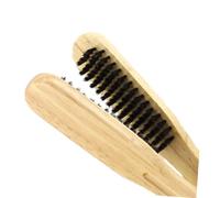 HONMEET 2piezas Peine Plancha Pelo Peine Para Planchar Cerdas Beneficiosas Mango De Madera Doméstico y Salón