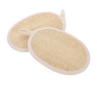 HONMEET 2piezas Toalla De Baño De Lufa Esponjas Corporales Para Espalda Artículos De Baño Portátiles Toalla De Ducha Artículos De Limpieza Corporal De Lufa Para Champú y Exfoliación