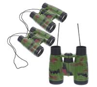 HONMEET 3 Binoculares Compactos de Bolsillo para Niños y Adultos, Excelente Aumento y Material Abs Seguro, Ideales para Viajar y Actividades al Aire Libre