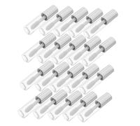 HONMEET 30 Piezas Tubos de Brillo Labial Vacíos Recargables Envases Plásticos Transparentes con Cierre Seguro y Boca Ancha Kit de Unidades para Maquillaje DIY y Viaje Portátil para Mujer