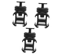 HONMEET 3juegos Adaptador De Montaje Hot Shoe De Puertos para Cámara Soporte Compatible Micrófonos y Luces Led Fácil Instalación y Materiales De Alta Durabilidad