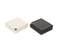 HONMEET 4 Piezas Estuche Compacto para Lentillas con Cierre Hermético Diseño Portátil y Ventana Transparente para Almacenamiento Seguro y Fácil Identificación para Viaje y Uso Diario