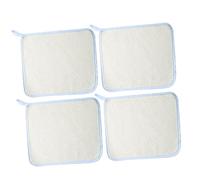 HONMEET 4piezas Toalla De Baño De Nylon Paño Exfoliante Para Frotar La Espalda Suave y Fácil De Secar
