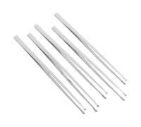 HONMEET 5 piezas Pinzas para Limpieza de Oídos de Acero Inoxidable Herramienta Espiral Portátil para Eliminar Cera Adultos Diseño Duradero y para de Canal Auditivo