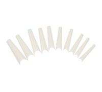 HONMEET 500 piezas Uñas Postizas Francesas Artificiales para Mujer Puntas Largas Naturales para Manicura Profesional y DIY Salón o Casa Adecuadas para Decoración y Eventos Especiales