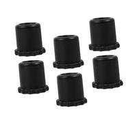 HONMEET 6 Fundas Antideslizantes de Silicona para Varillas Inferiores de Micrófonos Inalámbricos, Protección Antivuelco para Micrófonos de Mano, Accesorio Adecuado para Ktv, Conferencias